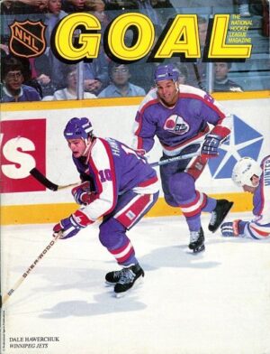 NHL Goal Dale Hawerchuk Winnipeg Jets Hockey Print