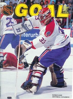 Patrick Roy Montreal Canadiens “GOAL” Hockey Cover