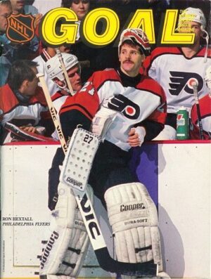 Ron Hextall Philadelphia Flyers Hockey Goalie Goal Print