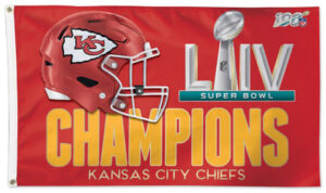 Kansas City Chiefs Super Bowl LIV Champions Banner