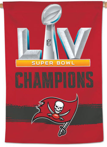 LIV Super Bowl Champions Pirate Football Wall Banner