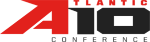 Red and Charcoal Conference Logo Graphic