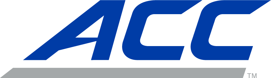 Blue and Gray ACC Logo Graphic