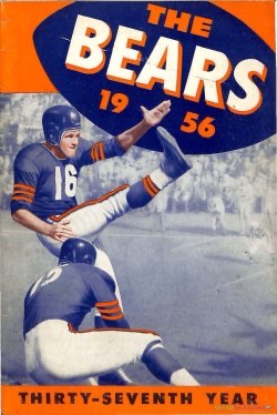 The Bears 1956 Baseball-Themed Sports Print