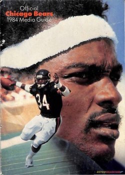 Official Chicago Bears 1984 Media Guide