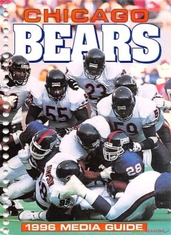 Chicago Bears 1996 Media Guide
