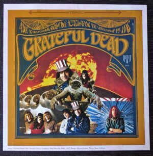 Grateful Dead Psychedelic Concert Poster Design