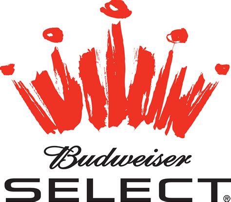 Budweiser Select Red Crown Logo Graphic