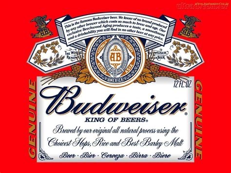 Budweiser King of Beers Vintage-Style Label Wall Art