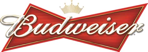 Budweiser Red Bowtie Logo Wall Sign