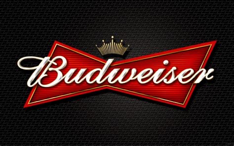 Budweiser Red Bowtie Logo Wall Sign