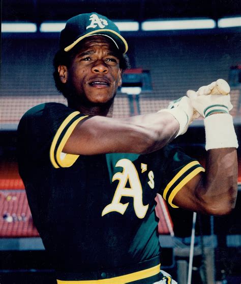 Oakland A’s Baseball Player Batting Action Photo