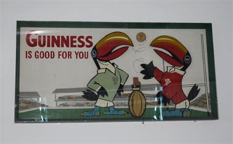 Guinness Is Good for You Cartoon Wall Sign