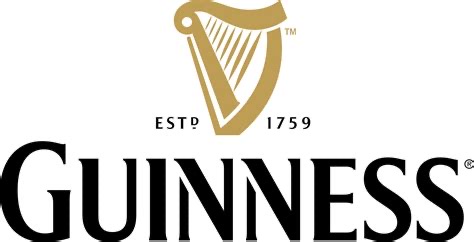 Guinness Harp and ESTD 1759 Logo Graphic
