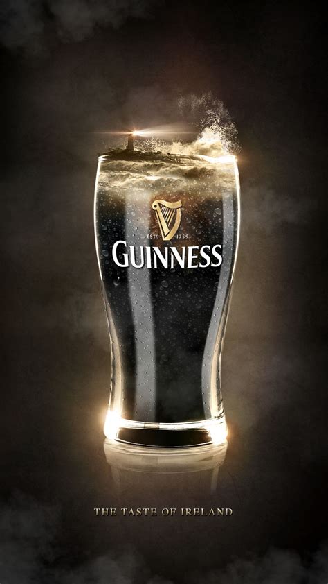 Guinness Pint The Taste of Ireland Printed Wall Art