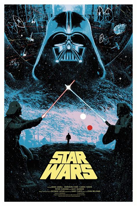 Star Wars Darth Vader Crossed Lightsabers Poster