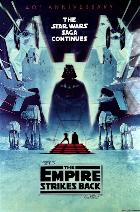 The Empire Strikes Back 40th Anniversary Poster Art
