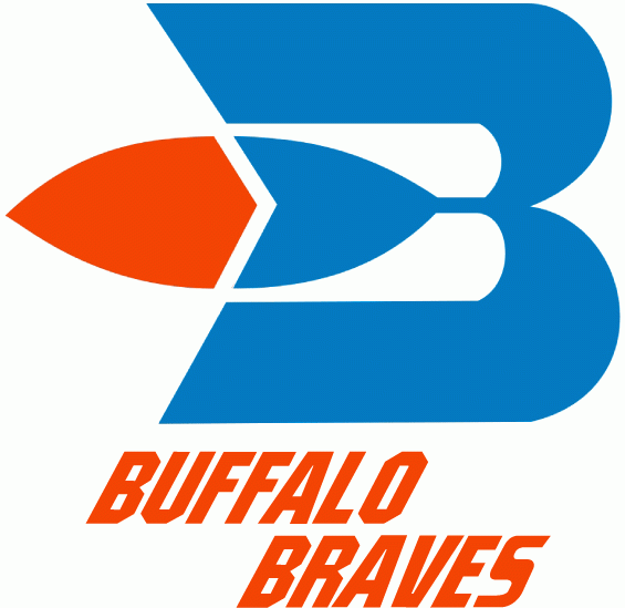 Buffalo Braves Blue and Orange Logo Design