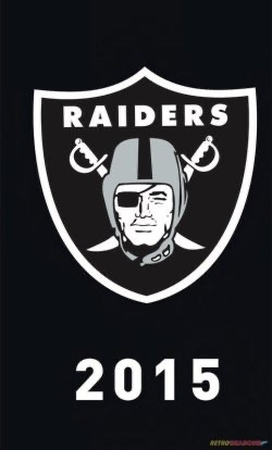 Raiders Shield Design 2015 Wall Art