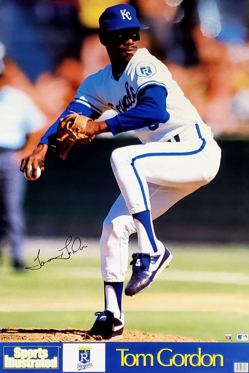 Tom Gordon Kansas City Royals Pitching Sports Print