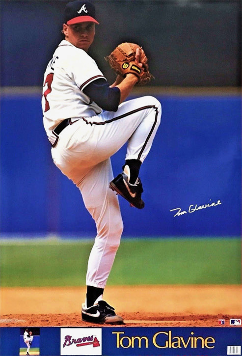 Tom Glavine Atlanta Braves Baseball Poster