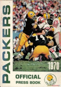 1970 Green Bay Packers Official Press Book