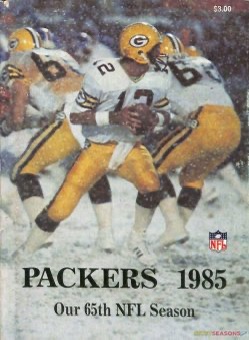Packers 1985 Football Snow Game Poster-Style Print