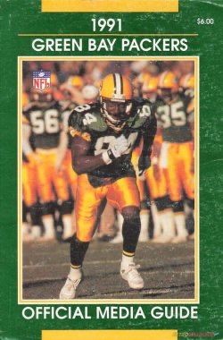 1991 Green Bay Packers Official Media Guide