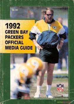 1992 Green Bay Packers Official Media Guide