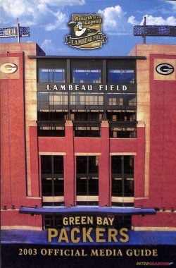2003 Green Bay Packers Official Media Guide