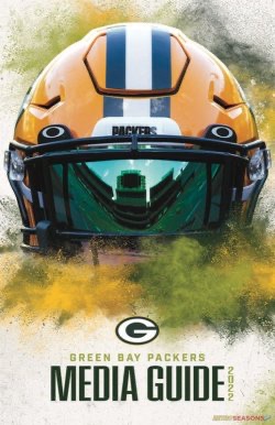 Green Bay Packers Helmet Media Guide Cover Art