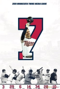 2019 Minnesota Twins Media Guide Cover