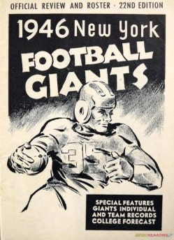 1946 New York Football Giants Review & Roster Cover Art