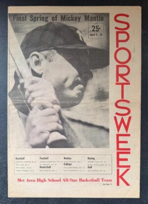 Mickey Mantle Sports Weekly Cover – Final Spring