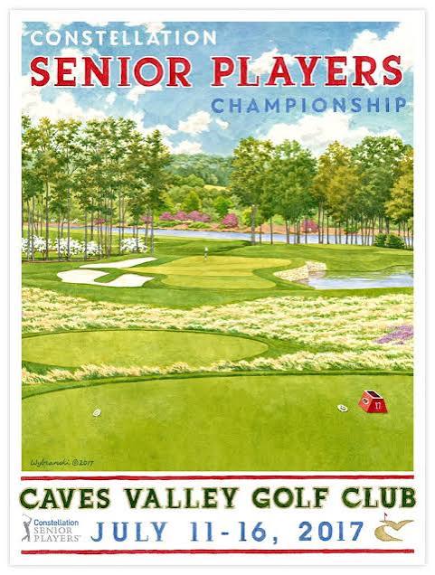Constellation Senior Players Championship Golf Poster 2017