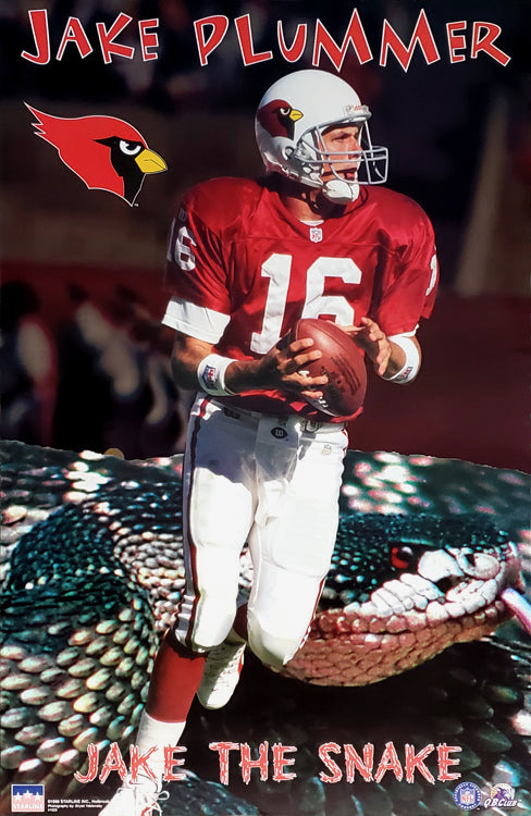 Jake Plummer “Jake the Snake” Football Poster Design