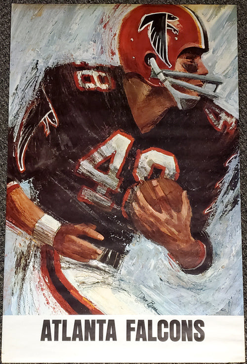 Atlanta Falcons #4 Football Player Wall Art