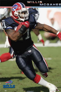 Willis McGahee Buffalo Football Action Print