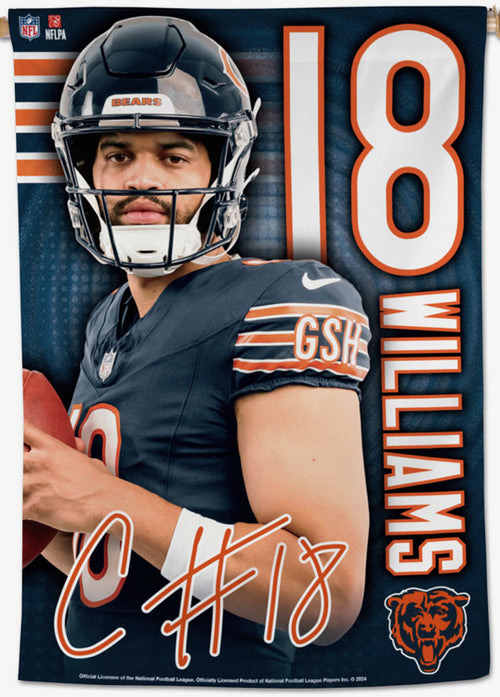 Chicago Bears #18 Williams Football Player Wall Poster
