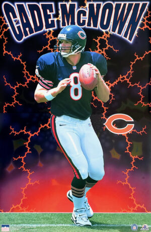Cade McNown Chicago Football Player Poster