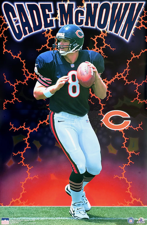 Cade McNown Chicago Football Player Poster