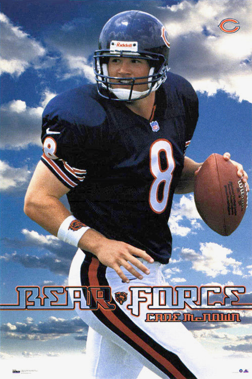 Bears Football Cade McNown Quarterback Poster