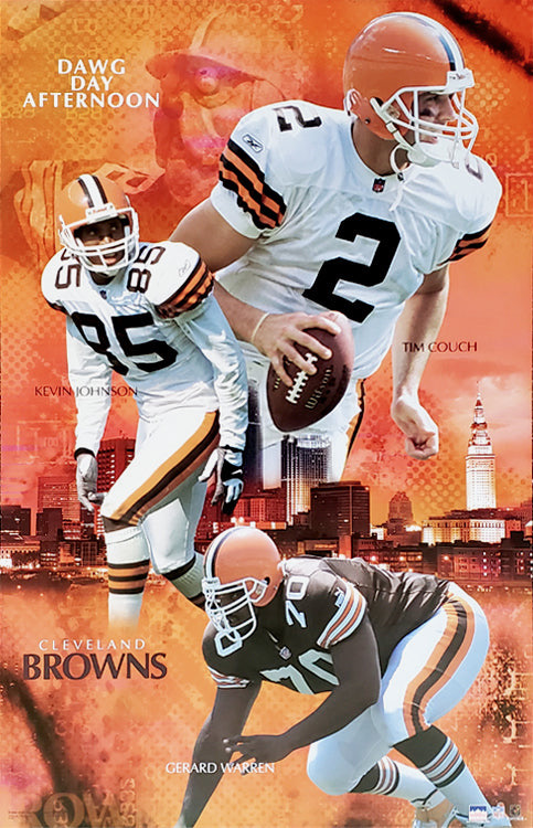 Cleveland Football Dawg Day Afternoon Poster