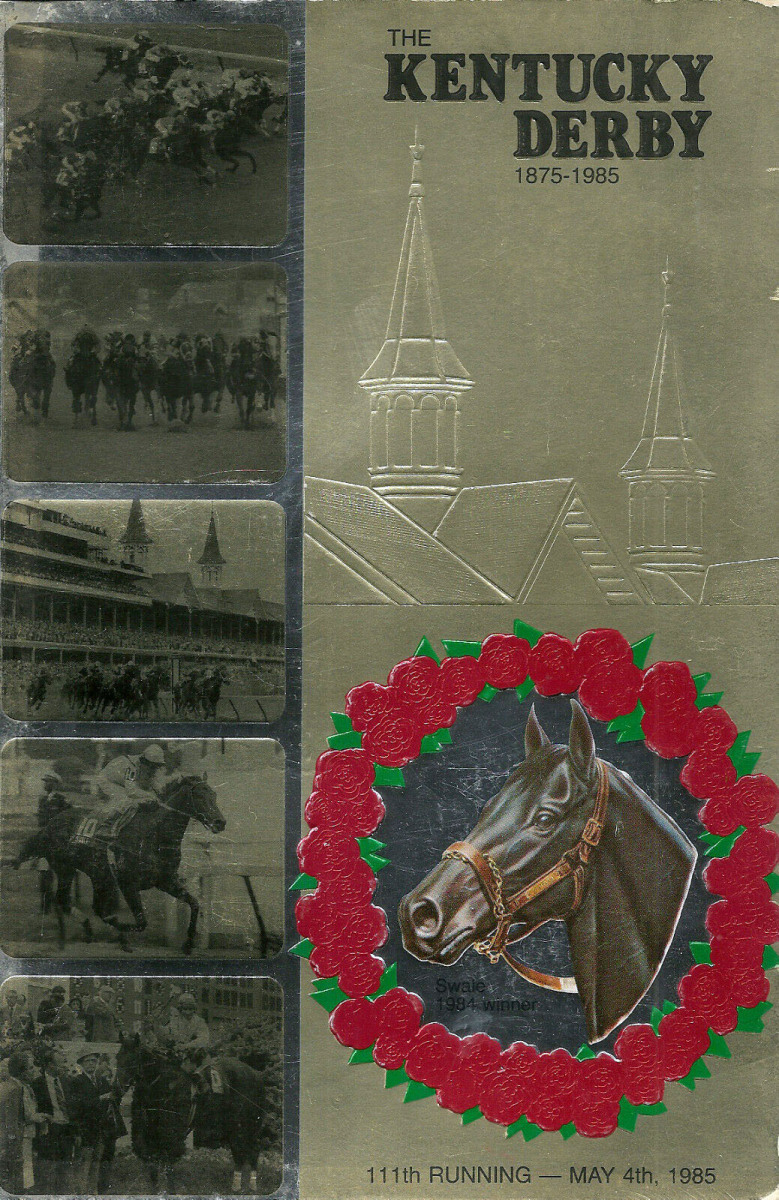 Kentucky Derby 111th Running 1985 Horse Racing Print