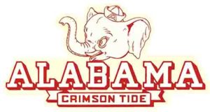 Alabama Crimson Tide Elephant Graphic