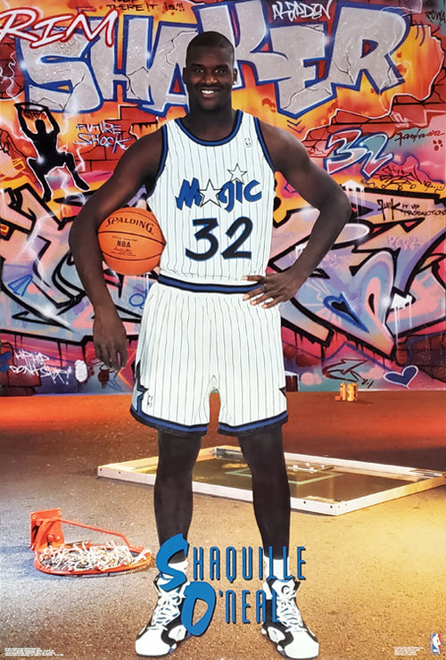 Shaquille O’Neal Orlando Magic #32 Basketball Wall Art