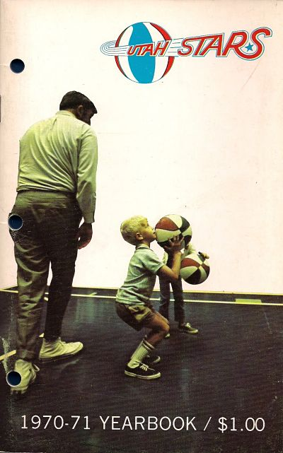 Utah Stars 1970-71 Basketball Yearbook