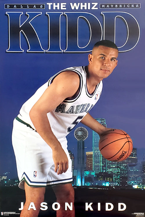 Jason Kidd Dallas Mavericks Basketball Poster