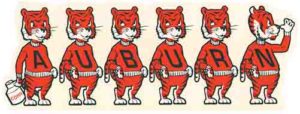 Red Cartoon Imp Character Group Illustration