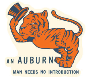 Auburn Tiger “Man Needs No Introduction” Graphic